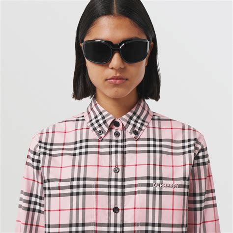 oversize burberry shirt